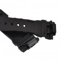 Ремінець для годинника Casio G-Shock DW-5600 Black-Glossy SI чорний глянцевий поліуретановий
