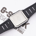 Ремінець для годинника Casio G-Shock CA-53W 20mm Black SI полімерний чорний (1051-0910)