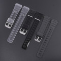 Ремінець для Casio F-91W Jelly Transp SI прозорий полімерний для моделей F-84, F-94, F-105, AE1300