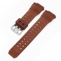 Ремінець Casio G-Shock GW-9400 Transl Brown SI полімерний напівпрозорий коричневий 21.1 см