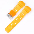 Ремінець для годинника Casio G-Shock GW-9400 Transl Orange SI, полімерний, 21.1 см