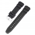 Ремінець Casio accessories для AE-1000W Pro Black SI полімерний чорний 21.6 см (1051-1039)