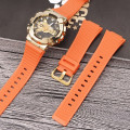 Ремінець для Casio G-Shock GA-100/110/120/700 Orange GD полімерний помаранчевий (1051-1109)