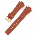 Ремінець для Casio G-Shock GST-B400 Light Brown GD (1051-1141) коричневий полімерний