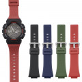 Ремінець для Casio G-Shock GA-100/110 Black BK чорний полімерний 21.3 см (1051-1096)