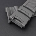 Ремінець для годинника Casio SGW-100 Gray SI сірий полімерний (1051-1049)