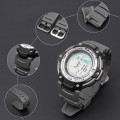 Ремінець для годинника Casio SGW-100 Gray SI сірий полімерний (1051-1049)