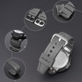 Ремінець для годинника Casio SGW-100 Gray SI сірий полімерний (1051-1049)