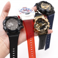 Ремінець Casio accessories для Casio G-Shock GA-100/110 Black SI полімерний чорний 21.3 см (1051-1087)