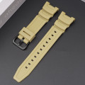 Ремінець для годинника Casio SGW-100 Beige BK бежевий полімерний 20.6 см