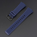 Ремінець для годинника Casio G-Shock GA-100/110 Dark Blue BK темно-синій полімерний