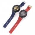 Ремінець для годинника Casio G-Shock GA-100/110 Dark Blue BK темно-синій полімерний
