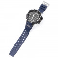 Ремінець для Casio G-Shock GA-1000 Dark Blue SI полімерний темно-синій (1051-1116)