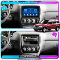 Штатная магнитола Lesko для Honda CR-V I Рестайлинг 1999-2001 экран 9" 6/128Gb 4G Wi-Fi GPS Top