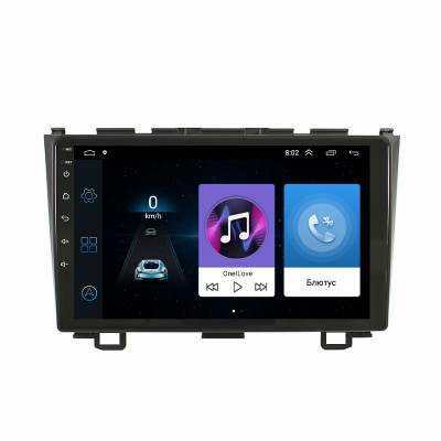 Штатная магнитола Lesko для Honda CR-V III 2006-2009 экран 9" 1/16Gb Wi-Fi GPS Base