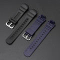 Ремінець Casio accessories для G-Shock AW-590/591, G-7700/7710, полімерний, темно-синій (1051-1204)
