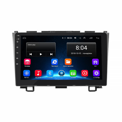 Штатная магнитола Lesko для Honda CR-V III Рестайлинг 2009-2012 экран 9" 2/32Gb Wi-Fi GPS Base