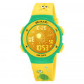 Наручний годинник Skmei 2267ST Turtle Yellow-Green — електронний спортивний годинник 5 ATM
