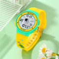 Наручний годинник Skmei 2267ST Turtle Yellow-Green — електронний спортивний годинник 5 ATM