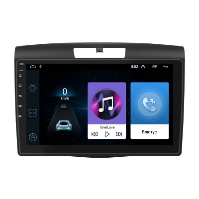 Штатная магнитола Lesko для Honda CR-V IV 2011-2015 экран 9" 1/16Gb Wi-Fi GPS Base