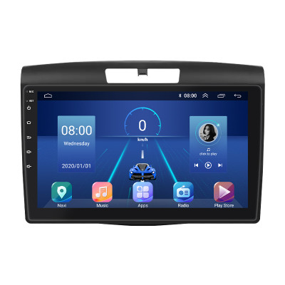 Штатная магнитола Lesko для Honda CR-V IV 2011-2015 экран 9" 4/64Gb 4G Wi-Fi GPS Top