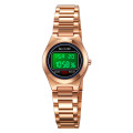 Жіночий наручний годинник Skmei 2334RG Rose Gold у класичному стилі з електронним циферблатом