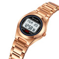 Жіночий наручний годинник Skmei 2334RG Rose Gold у класичному стилі з електронним циферблатом