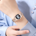Жіночий наручний годинник Skmei 2334RG Rose Gold у класичному стилі з електронним циферблатом
