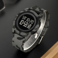 Чоловічий спортивний годинник Skmei 2378CMGY Camo Gray з електронним циферблатом та водозахистом 5 ATM