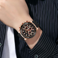 Чоловічий годинник Skmei 9275RGBK Rose Gold-Black з хронографом та календарем