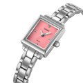 Жіночий класичний годинник Skmei 2315SIPK Silver-Pink зі сріблястим браслетом та рожевим циферблатом