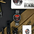 Розумний годинник Modfit Tactic Blaze Black Steel з металевим браслетом та захистом IP67 (SKU: 1077-0322)