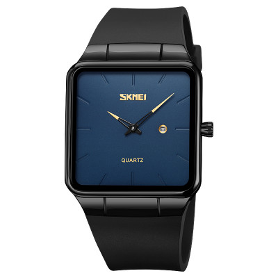 Наручний годинник Skmei 1961BKBU Black-Blue з мінеральним склом та сталевим корпусом
