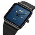 Наручний годинник Skmei 1961BKBU Black-Blue з мінеральним склом та сталевим корпусом
