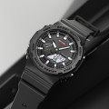 Чоловічий годинник Skmei 2351BKWT Black-White спортивний з комбінованим циферблатом та підсвічуванням