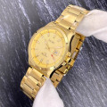 Чоловічий класичний годинник Skmei 1654GD Gold у золотистому кольорі з мінеральним склом