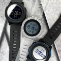 Наручний спортивний годинник Skmei 1732BU Blue STOPPED з електронним циферблатом та захистом 5 ATM