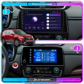 Штатная магнитола Lesko для Honda CR-V V Рестайлинг 2019-н.в. экран 9" 4/64Gb 4G Wi-Fi GPS Top