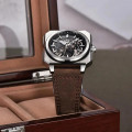 Чоловічий механічний годинник Pagani Design PD-1791 Brown-Silver-Black з автопідзаводом та сапфіровим склом