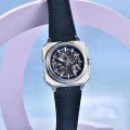 Чоловічий годинник Pagani Design PD-1791 Blue-Silver з сапфіровим склом та автопідзаводом
