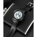 Чоловічий спортивний годинник Skmei 2304BKWT Black-White з електронним циферблатом та водозахистом 5 ATM