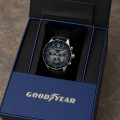 Чоловічий годинник GOODYEAR G.S01260.01.02 — Класична модель з тахіметром та шкіряним ремінцем