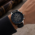 Чоловічий годинник GOODYEAR G.S01260.01.02 — Класична модель з тахіметром та шкіряним ремінцем