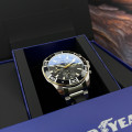 Чоловічий наручний годинник Goodyear G.S01262,01,05 — Класичний сталевий годинник на браслеті