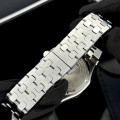 Чоловічий наручний годинник Guardo S03009-1 Silver-Black — класична модель з нержавіючої сталі