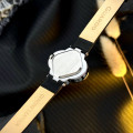Жіночий годинник Guardo 012833-1 Silver-Black — класична модель з італійським дизайном та шкіряним ремінцем