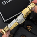 Жіночий годинник Guardo 012827-2 у золотистому корпусі з мінеральним склом