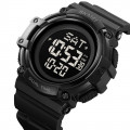 Чоловічий спортивний годинник Skmei 2230BKBK All Black з підсвіткою та водозахистом 5 ATM