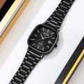 Чоловічий годинник Skmei 2551BKBK All Black з металевим браслетом та мінеральним склом