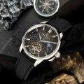 Чоловічий годинник Pagani Design PD-YS021 Black-Silver з сапфіровим склом та автопідзаводом